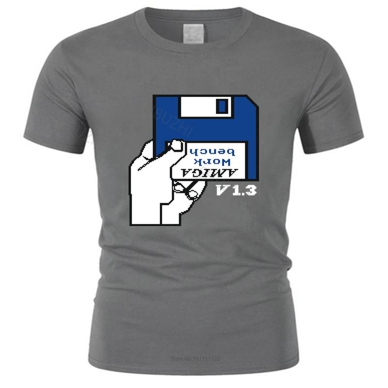 New t shirt black tops for Unisex Unisex tshirt Amiga 500 Workbench Unisex T Shirt Printed TShirt summer teeshirt plus size S