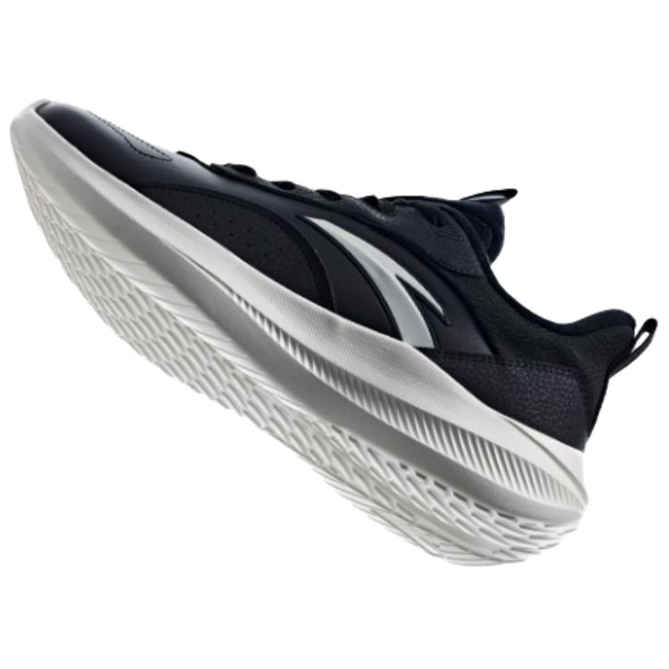 Anta Light Cloud Confortable Polyvalent Absorption des Chocs Antidérapant Résistant à l'Usure Baskets Basses Décontractées pour Hommes sneaker Noir Blanc Ivoire 912345512-13