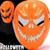 Realistic Halloween Pumpkin Mask Spooky Terrifying Cosplay Mask Full Face Mask Male Female