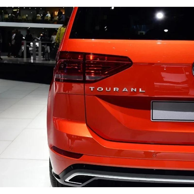 3D Sticker Car Tailgate Trunk Badge Decal For PHAETON PASSAT TIGUANL TOUAREG TOURANL Letter Nameplate Sticker Emblem