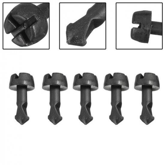 High Quality Turn Clips Locking Screws Black Car Accessories N90642001
