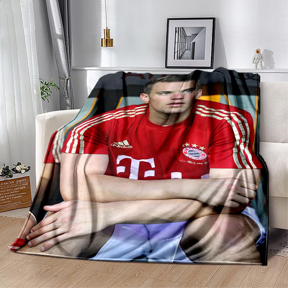 Bayern Munich Blanket Ultra-Soft Suitable for Chair Couch Picnics for All Seasons Digital Print Gift for Travel Home Birthdays