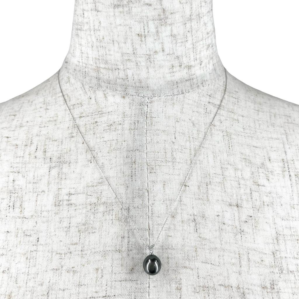 Pendant top Silver Women Pearl used