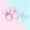 Glitter Bunny Ears Headband Cartoon Rabbit Ear Hairband Creative Easter Bunny Headband  Party