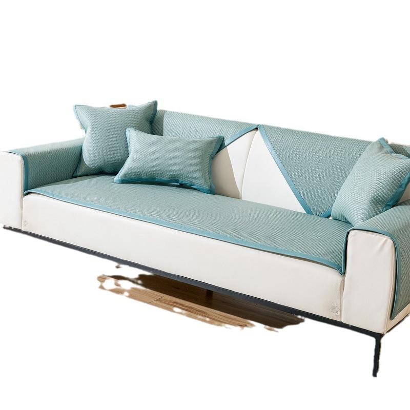 Rattan sofa cushion new summer cool cushion simple non-slip cold mat summer breathable and cold seat cushion
