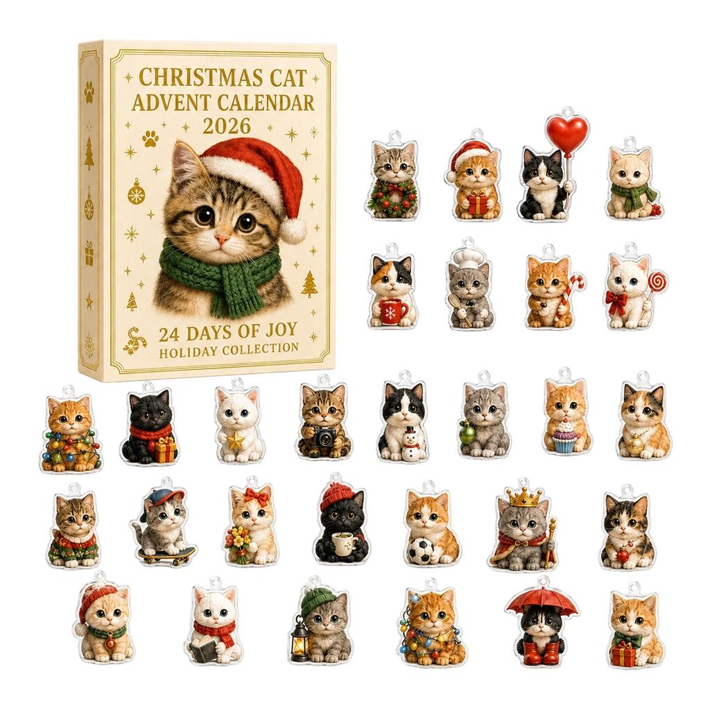 2026 Weihnachtskalender Feiertags-Countdown Überraschungsgeschenk für Kinder und Erwachsene