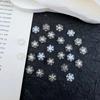 New Style Christmas Glitter Snowflake Nail Art Accessories