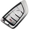 Replacement Key Fob Cover Case fit for BMW X1 X3 X5 X6 X7 1 2 5 7 Series Keyless Entry Remote Control Key Fob Shell