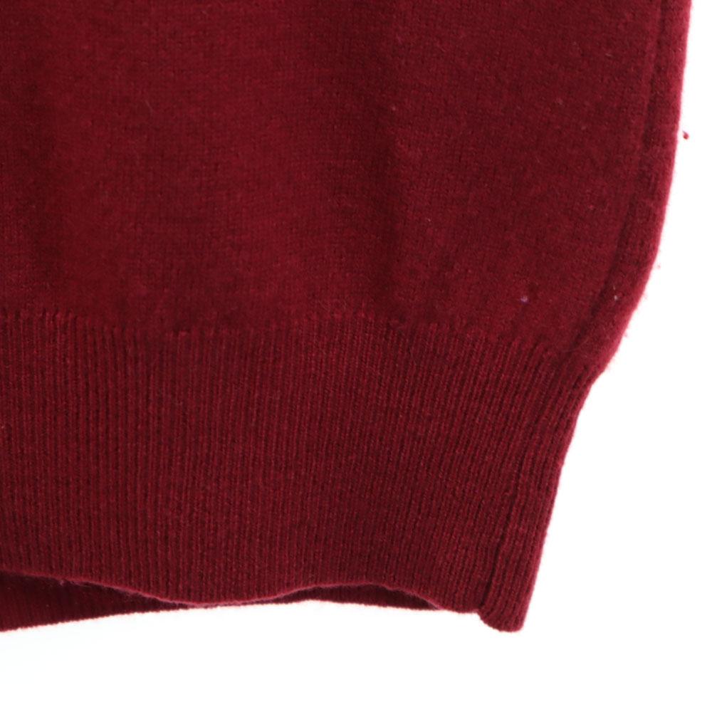 Yves Saint Laurent 90s Made In Japan Cashmere Blend Old Long Sleeve V Neck Sweater Men's Used