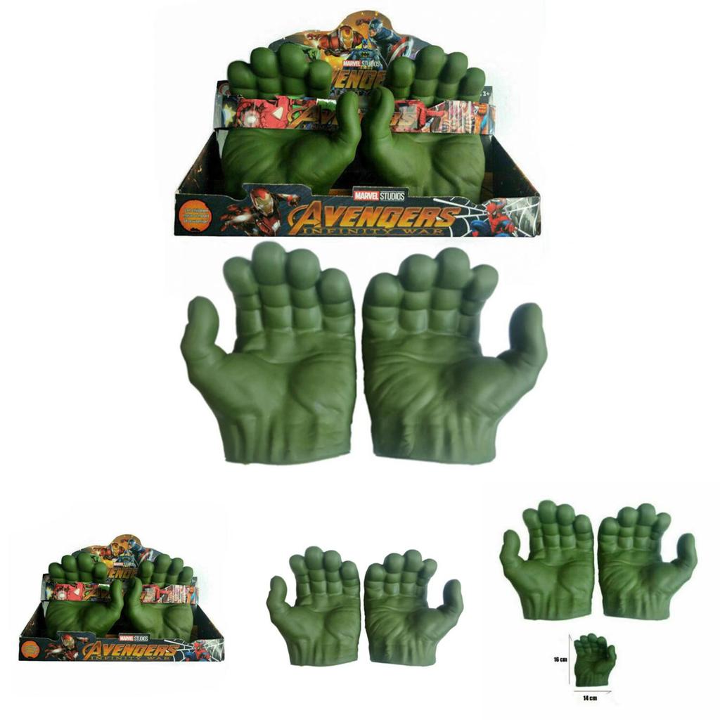 Incredibile Hulk Mani Smash Guanti Cosplay Avengers Peluche Regalo per Feste