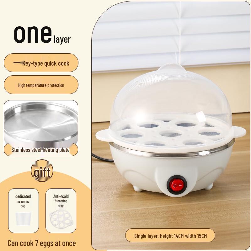 Многофункциональная яйцеварка и пароварка WEZHO