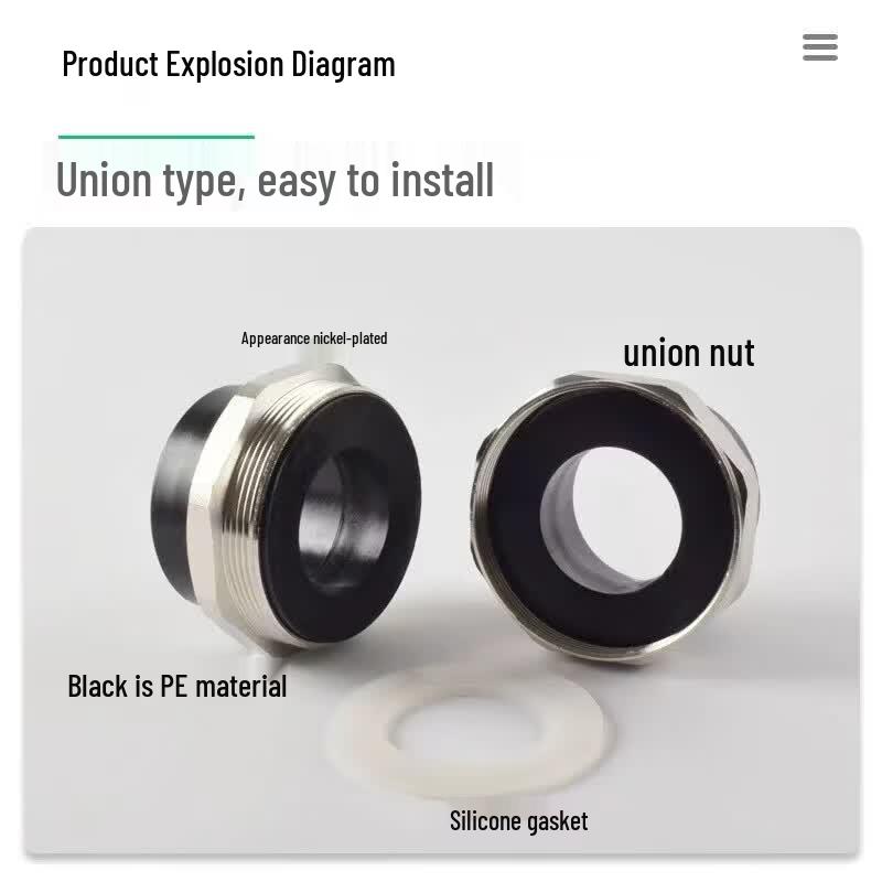 Tiegongbang PE Double Hot-Melt Live Joint Pipe Fitting