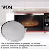 Outdoor Grill Rack Aluminum Alloy Pizza Screen, Non Stick Mesh Baking Pan, Pan Round Crisper Tray for Oven Home Kitchen Restaurant