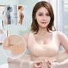 Adjustable Push Up No Underwire Front Buckle Cross Back Vest Bra For Women
