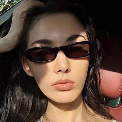 Γυαλιά ηλίου Cat Eye με Μικρό Σκελετό για Γυναίκες Μάρκα Σχεδιαστή Vintage Καθρέφτης Γυαλιά Ηλίου Θηλυκές Γυαλιά με Προσωπικότητα
