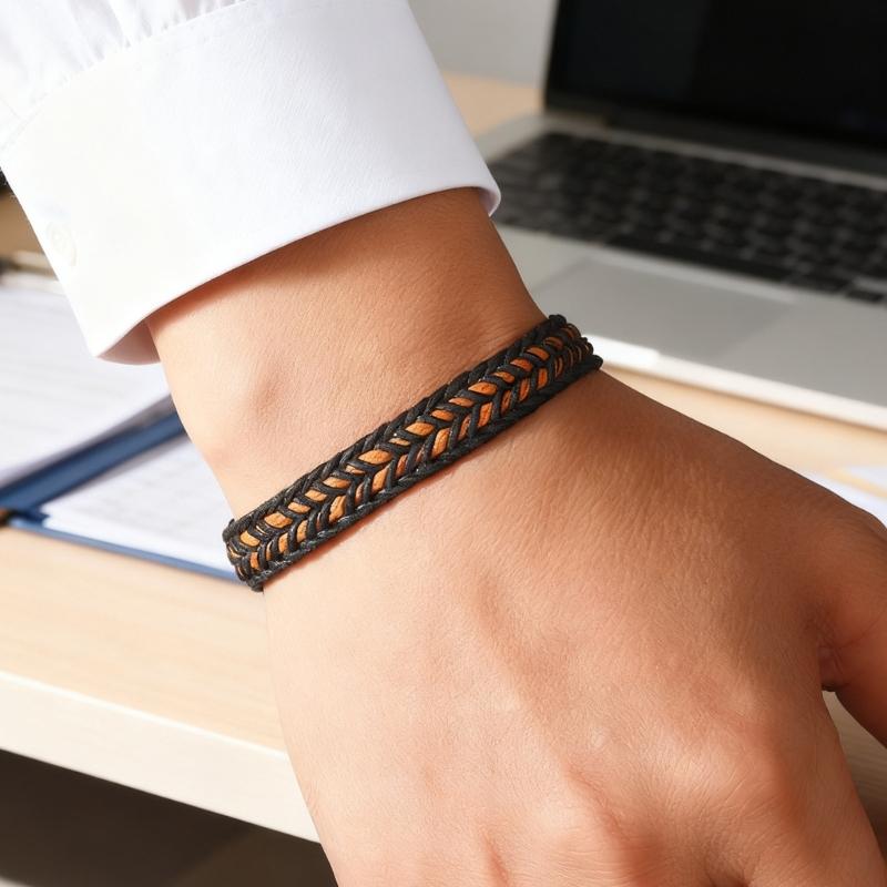 Colorful Braided Couple Bracelet Adjustable Knot Wristband For Men Women User Friendly Rope Cord Jewelry Gift