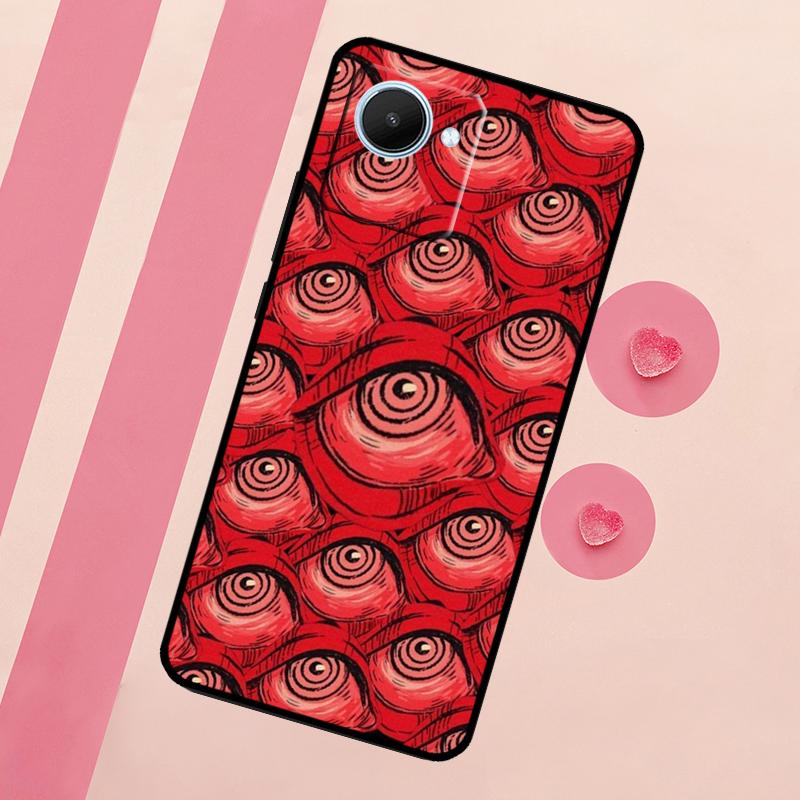 Scary Face Eyes For Realme 15 Pro 10 11 12 13 14 Pro Plus GT7 C67 C65 C63 C61 C55 C53 C51 C35 C71 C75 Case