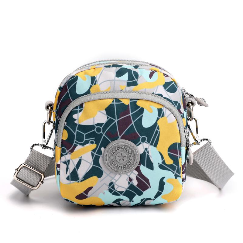 Womens Waterproof Nylon Crossbody Bag Convertible Tote Purse Lightweight Multi Pocket Shoulder Bag for Work Travel Everyday Esse