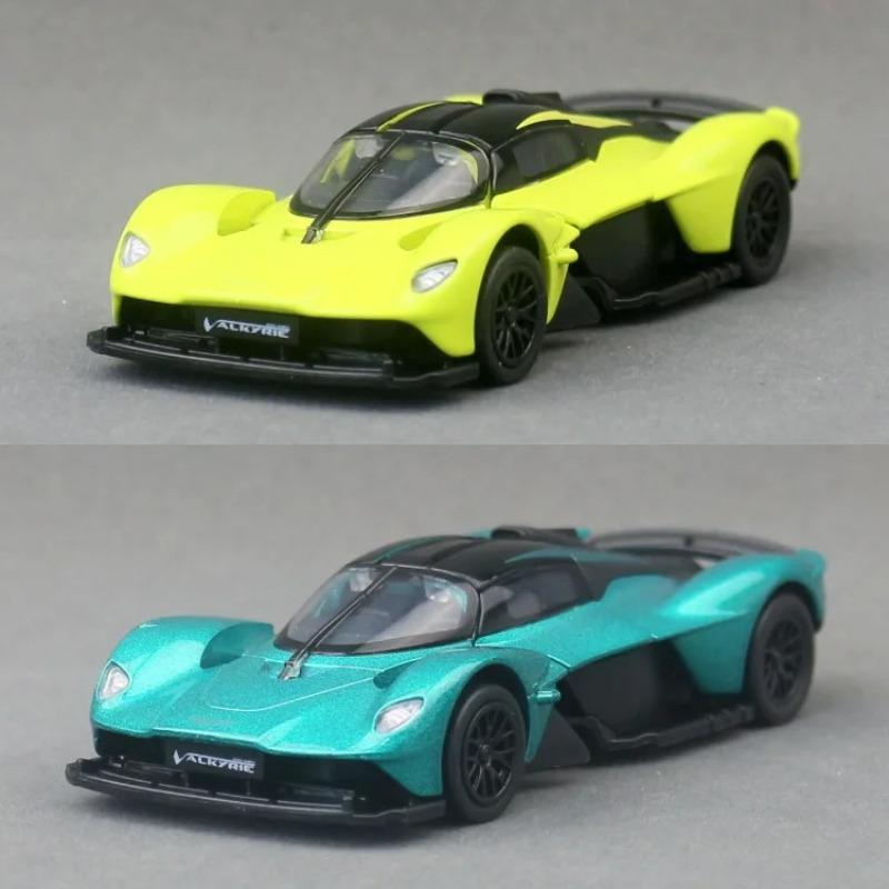 Simulation 1/39 Aston Martin Valkyrie Alloy Car Model Children's Toy Vehicle Pull Back Diecast Miniature Voiture Home Decor