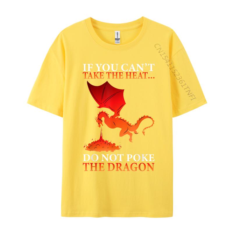 Cool Dragon Flame-Spewing Flying Mythical Creature Design Cotton Men Tops Shirt Camisa T-Shirt Luxury Designer T-Shirts Classic