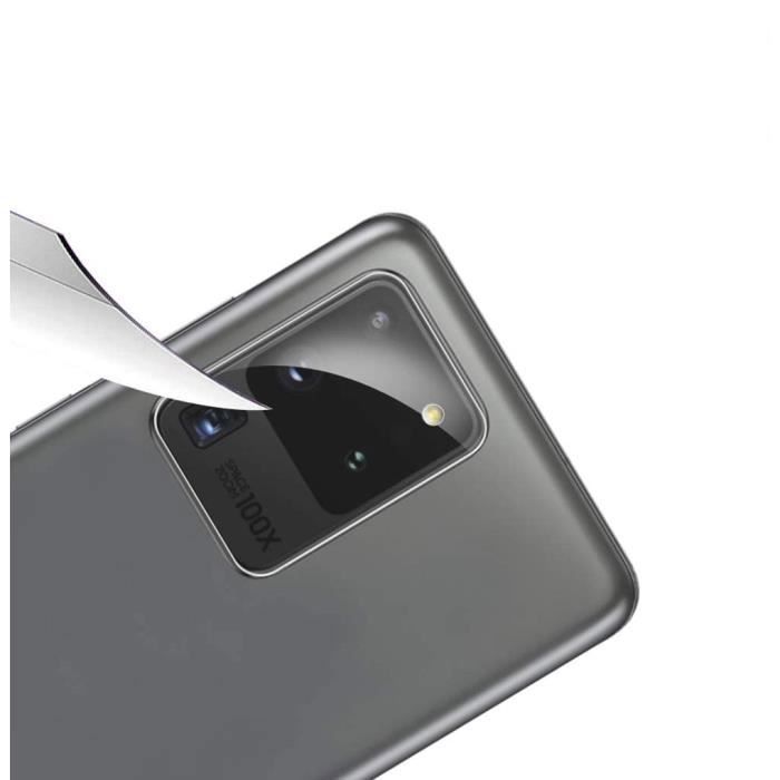 Protection Caméra pour Samsung Galaxy S20 ULTRA [Lot de 3] Verre Trempe Lentille Appareil Photo Arrière Film Protection Phonillico®