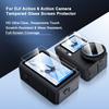 2 Set For DJI Osmo Action6 HD Tempered Glass Screen Protector 99% Light Transmission For DJI Osmo Action6 Camera Easy To Clean