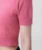 MUSINSA STANDARD WOMAN Women'S Boucle Knitted Polo Shirt [Pink]