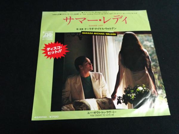 7inch Record NARADA MICHAEL WALDEN - Summer Lady P1696 Atlantic 1982 Japan Soul/Funk Used