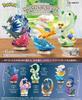 Pokemon SWING VIGNETTE Collection Shimmering Pokemon 1 H130 X W70 X PVC Re-Ment 4, Moments, Box, D70mm,