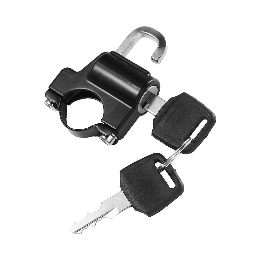 Universal Motorbike Anti-theft Motorcycle Handlebar Lock Helmet Lock Helmet Hook