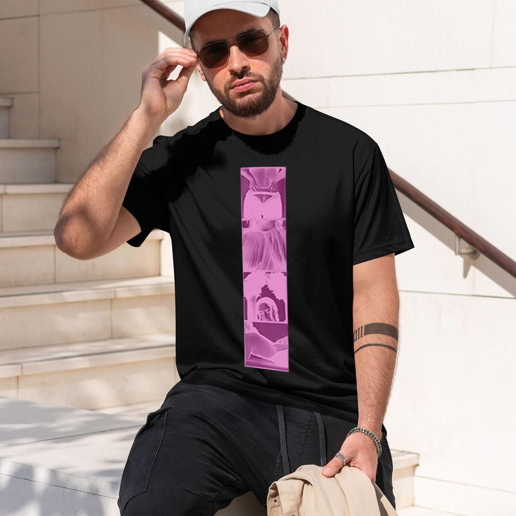 2026 New Model Demi Lovato Photostrip Tee Unisex Streetwear Loose Cotton Unisex Unisex Tshirts Short Sleeve Casual Female Tshirt Gr
