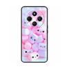 Luxury Painted Case For Redmi 14R 5G Soft Black Silicone Bumper Back Cover for Xiaomi Redmi 14R 14C Cases Funda Shockproof Shell