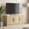TV Cabinet In Sonoma Oak 99 X 34.5 X 47 Cm Engineered Wood