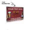 Personalized Metal Sign Custom Name Bar Decoration Pub Tavern Home Wall Art Beer Man Cave Decor