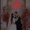 Heart Love Neon Sign, Valentines Day LED Light, USB Powered Dimmable LED Sign for Wall Decoration, Party, Wedding, Bedroom, Living Room, 15.7"x11.4"