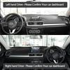 High-quality leather instrument panel protection pad and light-proof pad for Mazda 3 Mazda3 BM 2013-2018 car styling accessories