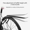 Bike Mudguard Bicycles Foldable Mudguards Portable Adjustable Bike Mud Flap Rear Mud Guard for BMX Mountain Road Bikes