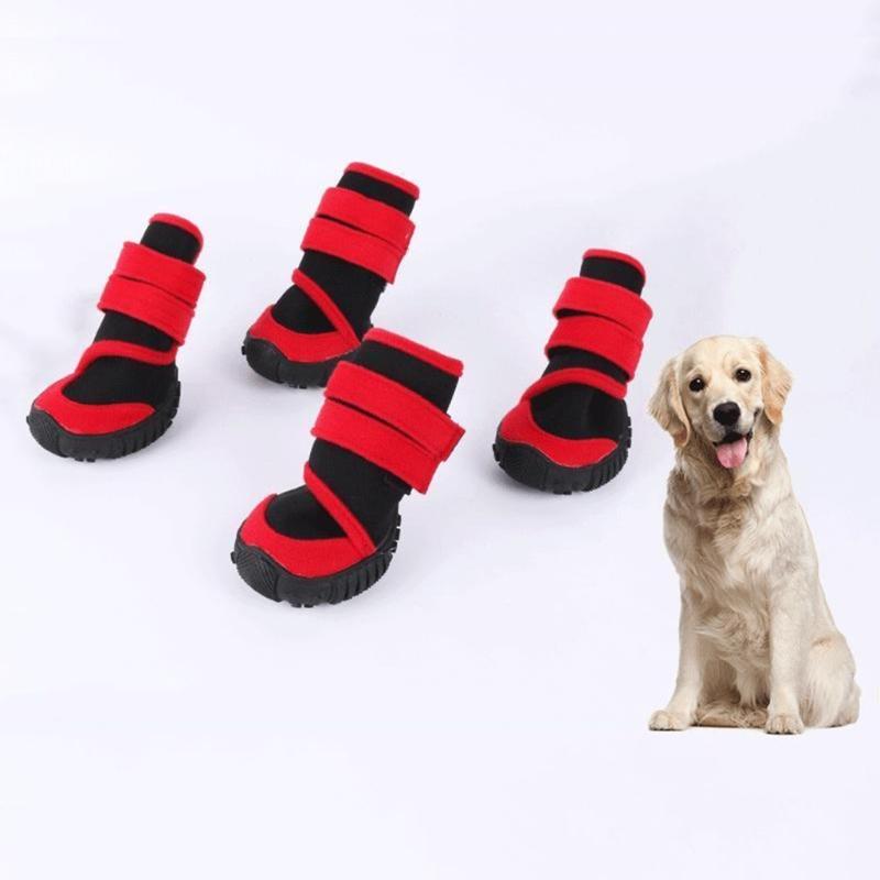 Waterproof Dog Boots Waterproof Dog Socks for wounds Dog Snow Boots Pet Winter Shoes Pet Snow Boots Pet Outdoor Shoes