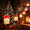 10.5FT Christmas Snowman Lights, 10 Ultra Bright E12 Snowman Lights