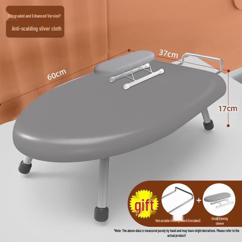 Foldable Ironing Board Mat - Anti-Scald, Compact Desktop Rack
