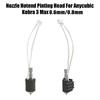 1 Set Diy Accessories For Anycubic Kobra 3 Max Nozzle Hotend Kobra 3 Max Combo Quick Swap Nozzle Hardened Steel 0.6/0.8Mm