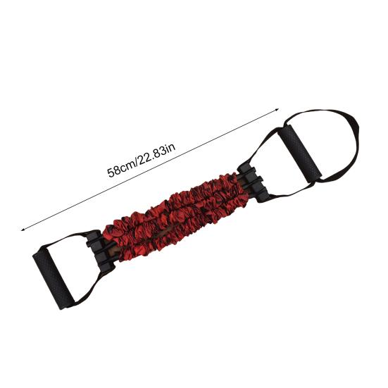 Adjustable Resistance Band with Detachable 3-Tube Chest Expander Shoulder Stretcher Men Strength Training Fitness Full Body Stretching Band