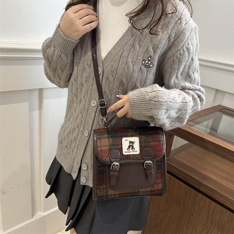 Retro Harajuku Style Backpack For Daily Use With Durable Material And Fashionable