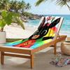 Bunny Fashion Beach Towel: Ideal for Summer Adventures Soft, Absorbent and Quick Drying Suitable for Swimming and Bathing