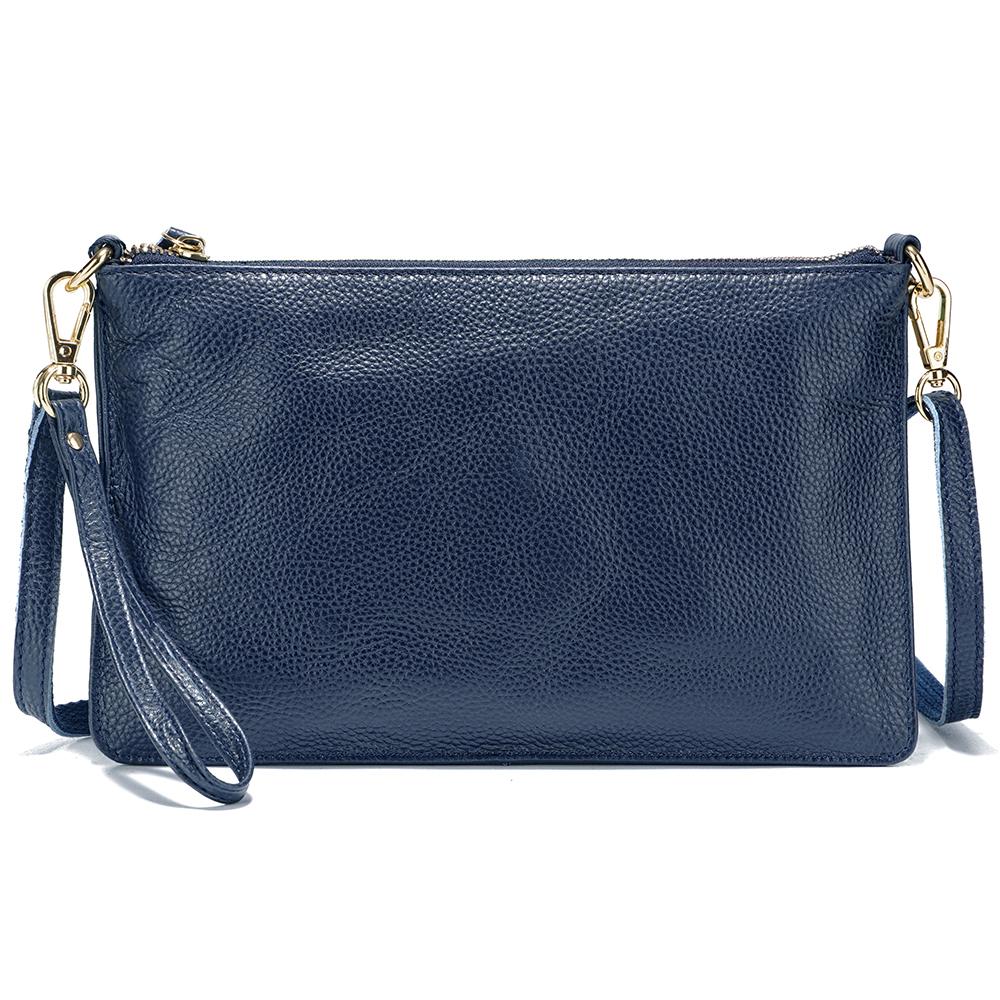 Zency Kvinner Skulderveske Myk Skinn Håndveske Clutch