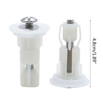 Plastic Toilet Seat Mounting Bolts Featuring Expansion Screw Designs Bolts for Secure Wall Attachment & No Loosening