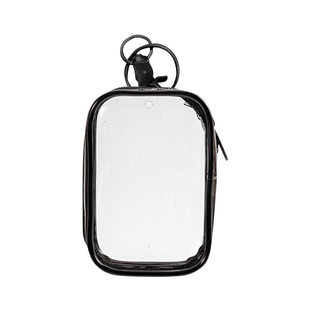 Transparent Doll Display Bag With Keychain, Portable Small Doll Storage Bag Hanging  Storage Bag Zipper Closure, Dust-proof Collectible Display Box