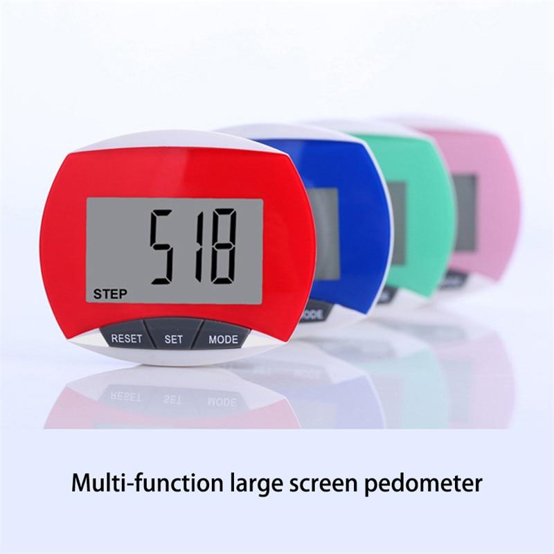Walking Step Counter LCD Pedometer Waterproof Multi-functional Movement Calories Counting