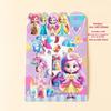 1/2/4 Sets Magnetic Princess Pretend Play Toys Magnetic Dress Up Paper Dolls For Girls Play Travel Playset Toy