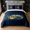 Leeds Rhinos Design Set Biancheria da Letto 1 Copripiumino + 2 Federe Morbido Traspirante Biancheria da Letto per la Casa